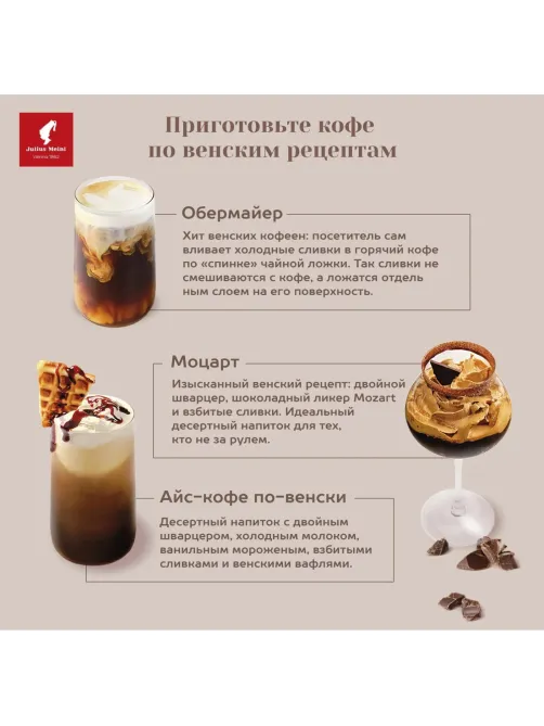 Кофе в зернах Julius Meinl Vienna Melange, 1кг