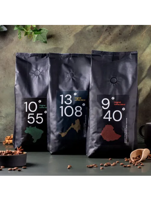 Кофе жареный в зернах 10/55 Original coffee blend, 100% Арабика, 1кг