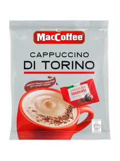 Кофе порционный MacCoffee Cappuccino di Torino, 20 пак.по 25,5г.с шоколадом
