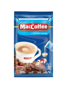 Кофейный напиток MacCoffee 3в1 со вкусом сгущенного молока 20гx50шт/уп