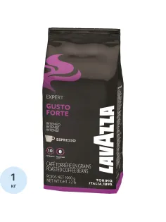 Кофе Lavazza Gusto Forte Epert в зернах, 1кг