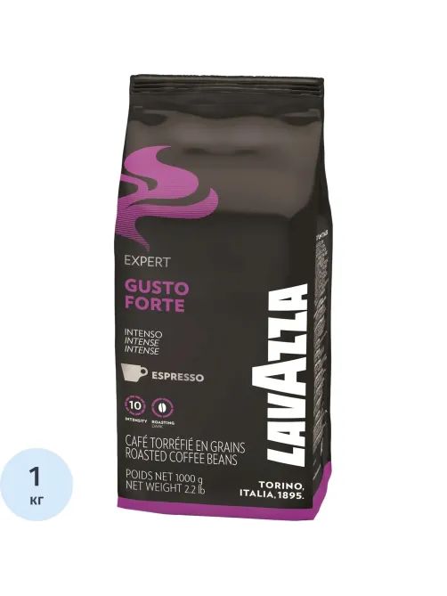 Кофе Lavazza Gusto Forte Epert в зернах, 1кг