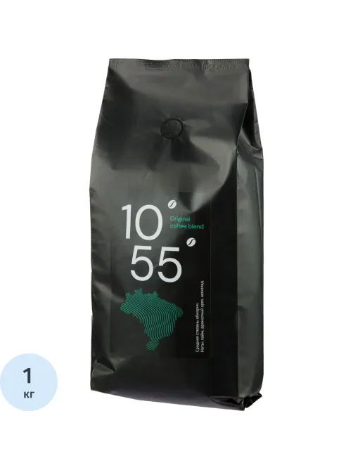 Кофе жареный в зернах 10/55 Original coffee blend, 100% Арабика, 1кг