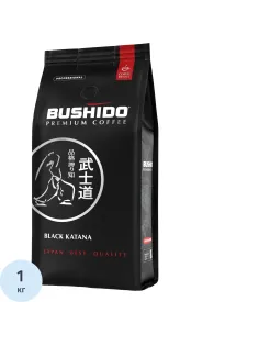 Кофе в зернах Bushido Black Katana, 1кг