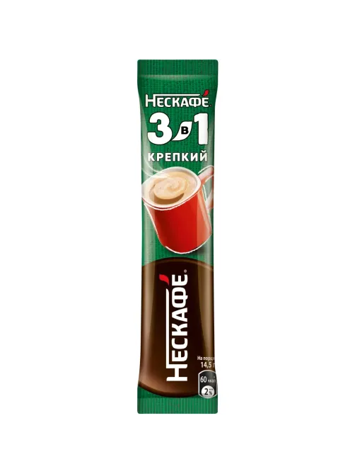 Кофе Nescafe 3 в 1 крепкий раств., шоу-бокс, 20штx14,5г
