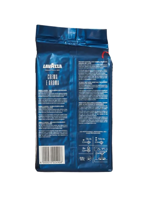 Кофе в зернах Lavazza Crema e Aroma Espresso, 1 кг, 2490
