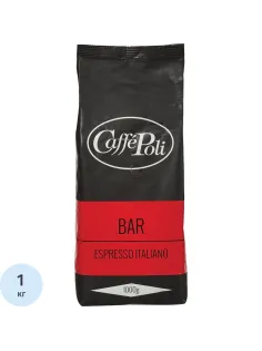 Кофе Caffe Poli Bar в зернах, 1 кг.