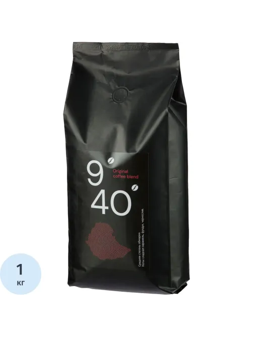 Кофе жареный в зернах 9/40 Original coffee blend, 1кг