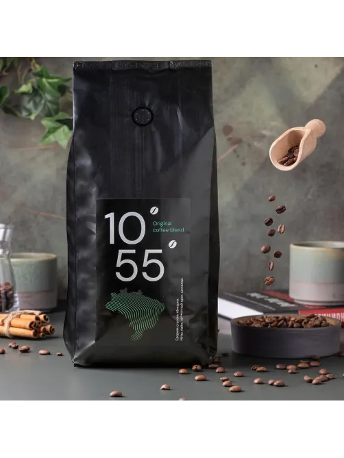 Кофе жареный в зернах 10/55 Original coffee blend, 100% Арабика, 1кг