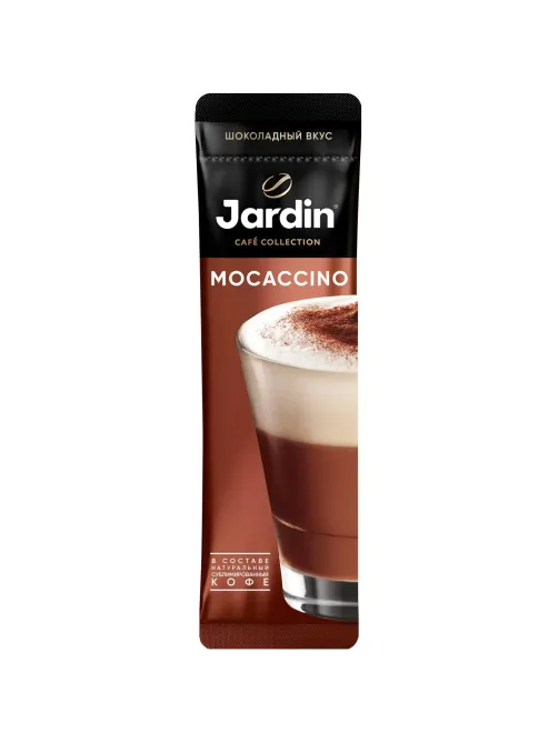 Кофе Jardin в стиках растворимый ароматиз Мокачино 3в1, 18гх8шт 1692-10
