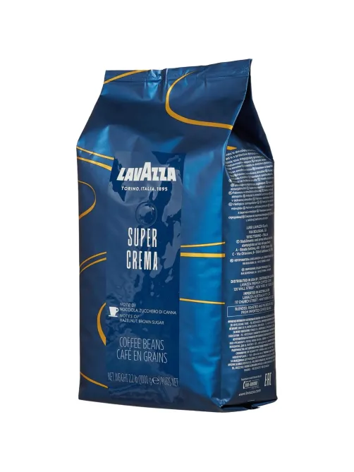 Кофе Lavazza Super Crema в зернах, 1 кг