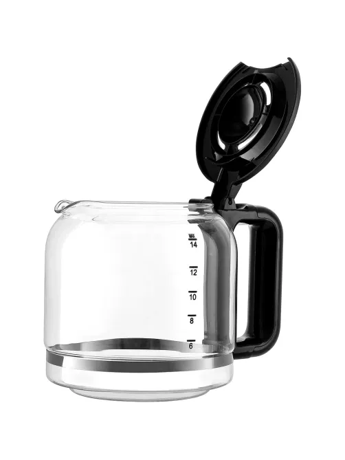 Кофеварка BRAYER 1124BR,900Вт,1,8л,нейлон.съем.фильтр,автоотк,противокап