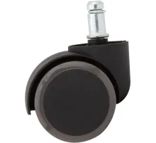 Набор колес для кресла 5 шт. в уп., прорезиненные, шток 11 мм