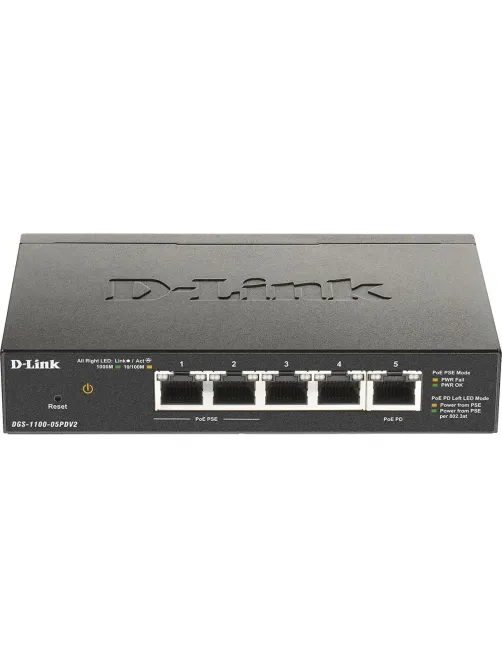 Коммутатор D-Link DGS-1100-05PDV2/A1A