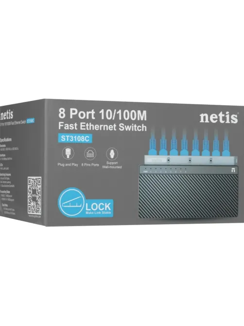 Коммутатор Netis ST3108C 8PORT 10/100M