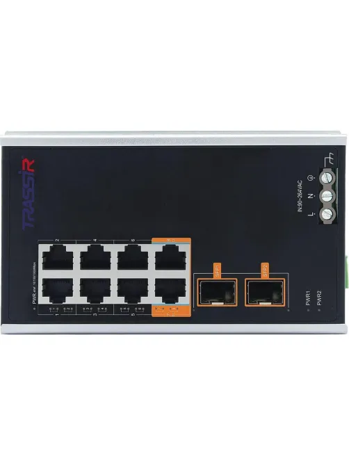 Коммутатор TRASSIR TR-NS15102S-130-8POE