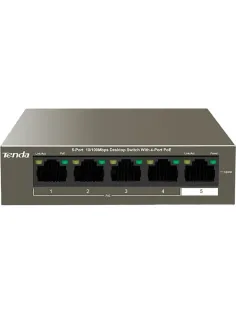 Коммутатор Tenda TEF1105P-4-63W 4 порта PoE+ (58W)
