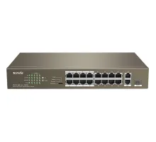 Коммутатор Tenda TEF1118P-16-150W PoE (130W) SFPx1 L2
