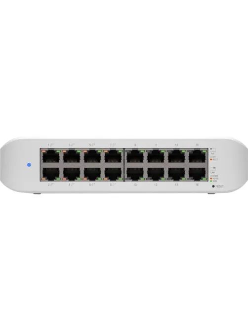 Коммутатор PoE Ubiquiti UniFi Switch Lite 16 PoE (USW-Lite-16-POE), 16х 1G