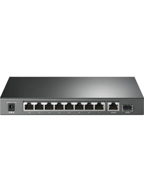 Коммутатор TP-Link TL-SG1210P, 10-Port Gigabit Desktop Switch 63 W