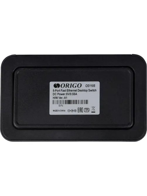 Коммутатор Origo OS1105 OS1105/A1A 5x100Мбит/с неуправляемый