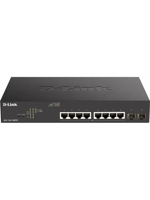 Коммутатор D-Link DGS-1100-10MPV2/A3A