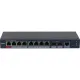 Коммутатор Dahua DH-S4210-8GT-110 (L2) 10x1Гбит/с 2SFP 8PoE 110W упр