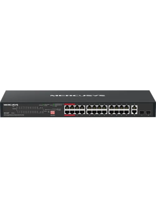 Коммутатор PoE Mercusys MS128GP неуправляемый