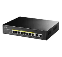 Коммутатор Cudy GS1010PE 8хPoE+ 120W 2хGBUplink