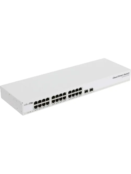 Коммутатор MikroTik CSS326-24G-2S+RM (L2) 24x1Гбит/с 2SFP+ управляемый