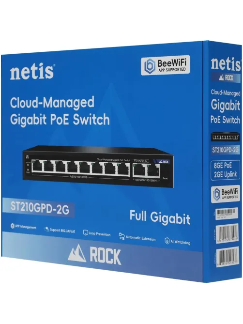 Коммутатор Netis ST210GPD-2G PoE