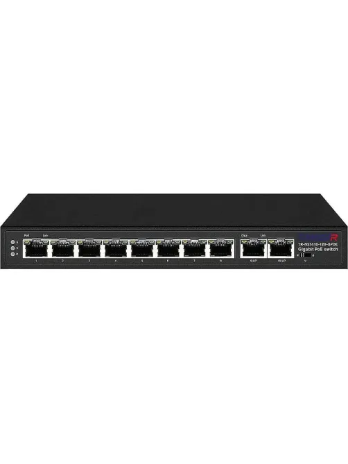 Коммутатор TRASSIR TR-NS1410-120-8POE