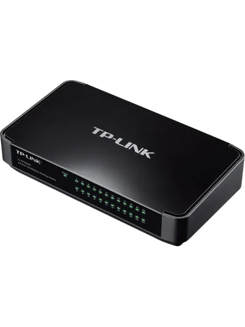 Коммутатор TP-Link TL-SF1024M (L2) 24x100Мбит/с неуправляемый