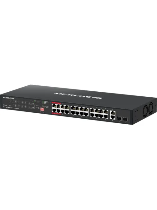 Коммутатор PoE Mercusys MS128GP неуправляемый