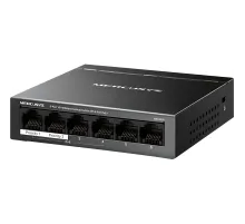 Коммутатор Mercusys MS106LP (L2) 6x100Мбит/с 4PoE+ 40W неуправляемый