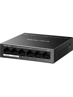 Коммутатор Mercusys MS106LP (L2) 6x100Мбит/с 4PoE+ 40W неуправляемый