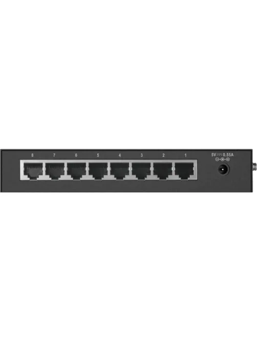 Коммутатор D-Link DES-1008D/L2B 8 портов 10/100Base-TX неуправляемый