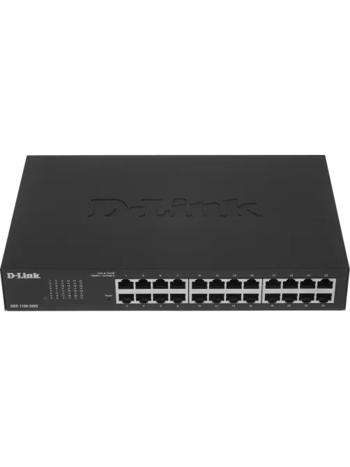 Коммутатор D-Link DGS-1100-24V2/A2A L2 24 порта 10/100/1000Base-T настр