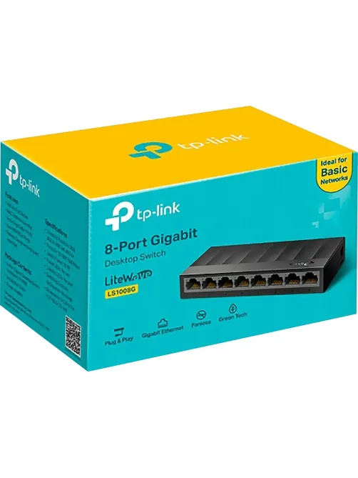 Коммутатор TP-Link LS1008G 8G неуправляемый