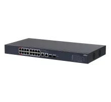 Коммутатор Dahua DH-CS4218-16ET-190 16-портовый PoE L2,обл упр,RJ45,uplink