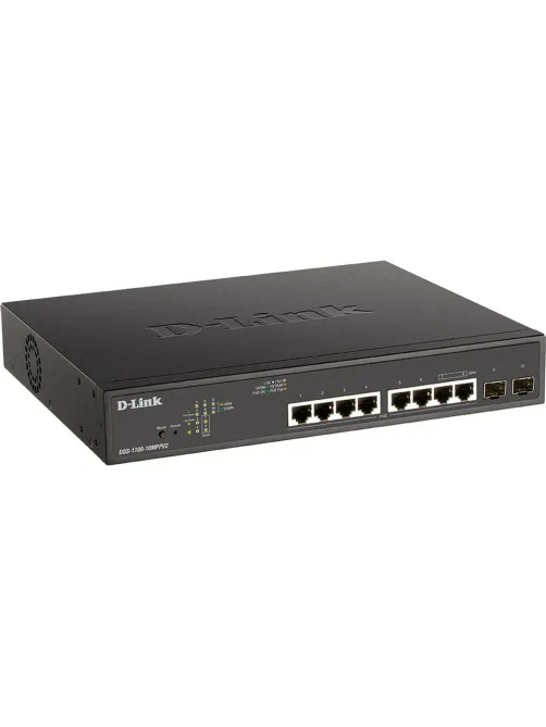 Коммутатор D-Link DGS-1100-10MPPV2/A3A
