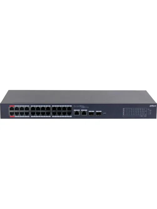 Коммутатор Dahua DH-CS4226-24ET-375 24-портовый PoE с функцией обл управ