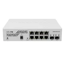 Коммутатор MikroTik CSS610-8G-2S+IN Cloud Smart Switch 8x1Gbit 2SFP+ наст