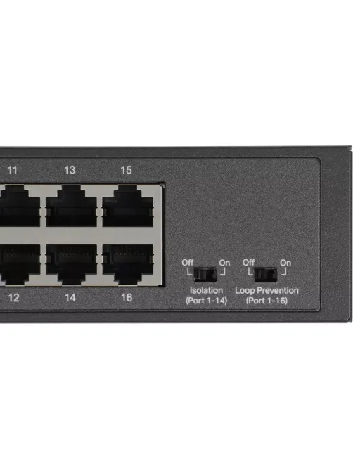 Коммутатор Mercusys MS116GS неуправляемый