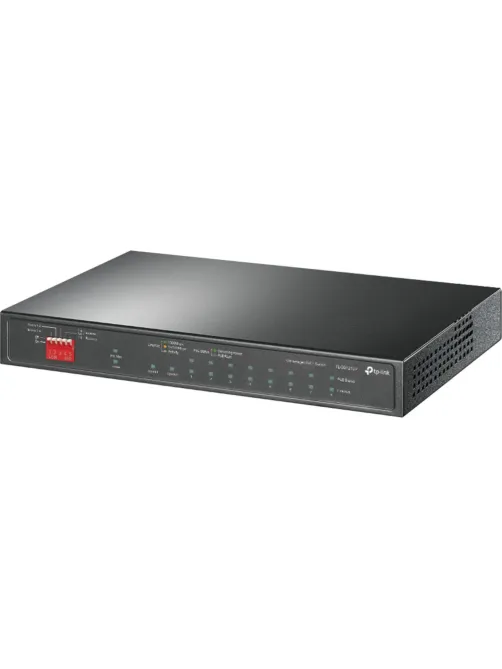 Коммутатор TP-Link TL-SG1210P, 10-Port Gigabit Desktop Switch 63 W