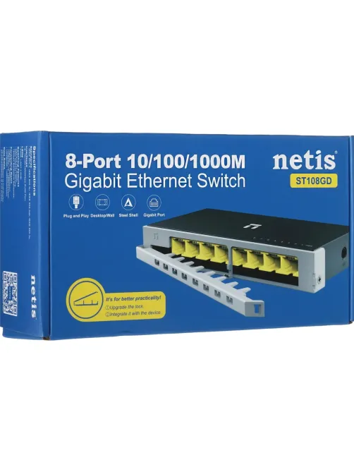 Коммутатор Netis ST108GD 8PORT 10/100/1000M