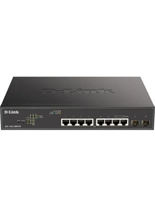 Коммутатор D-Link DGS-1100-10MPPV2/A3A