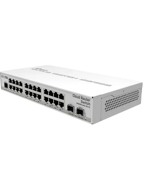 Коммутатор MikroTik Cloud Router Switch CRS326-24G-2S+IN управляемый