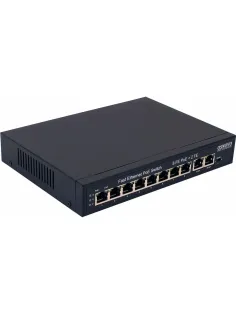 Коммутатор Osnovo SW-21000(120W) (L2) 10x100Мбит/с 8PoE 120W неуправляемый