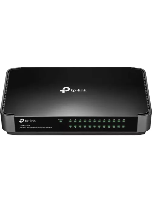 Коммутатор TP-Link TL-SF1024M (L2) 24x100Мбит/с неуправляемый